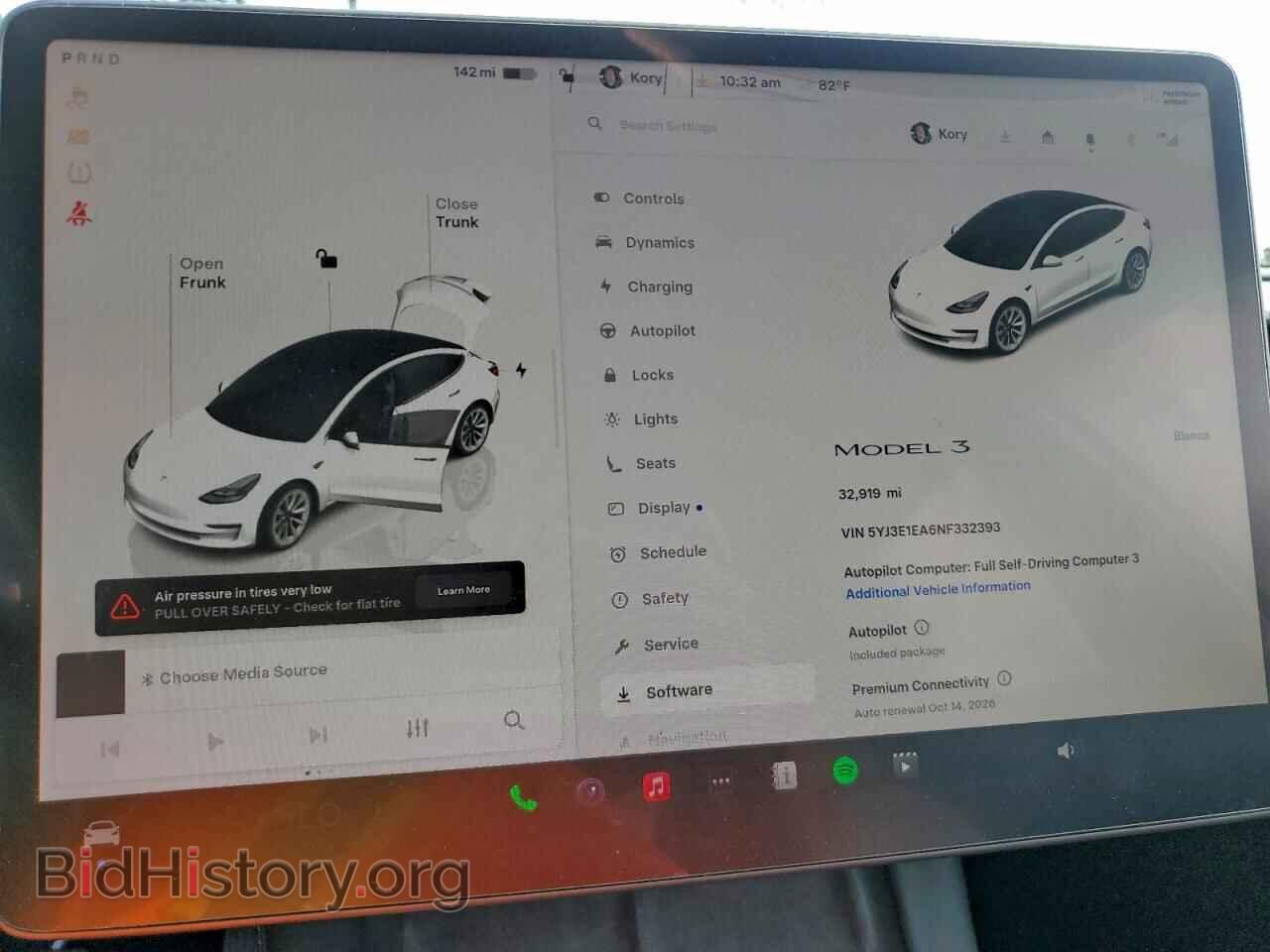 2022 TESLA MODEL 3 - VIN: 5YJ3E1EA6NF332393 - Photo 9