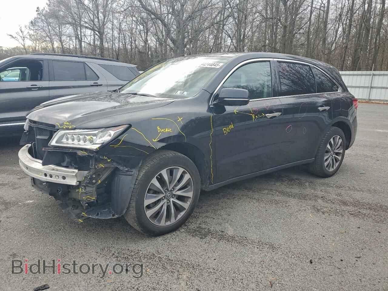 Фотография 5FRYD4H44EB016957 - ACURA MDX 2014