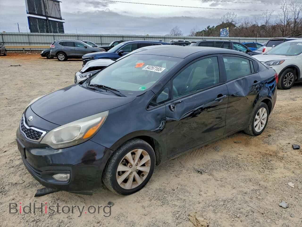 Фотография KNADN4A34D6187942 - KIA RIO 2013