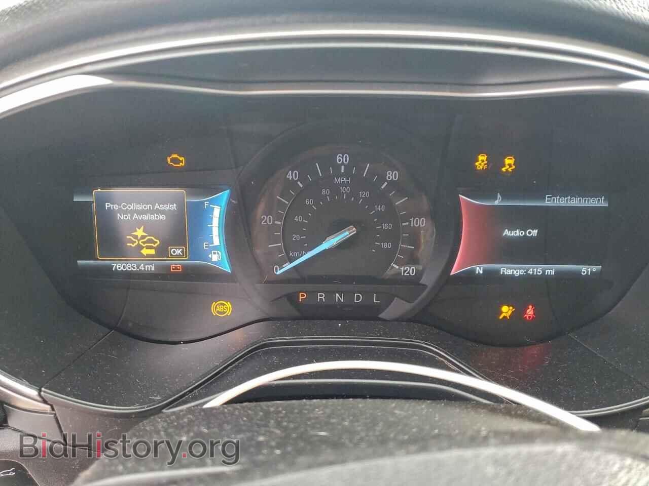 2019 FORD FUSION - VIN: 3FA6P0LU8KR191681 - Фото 9