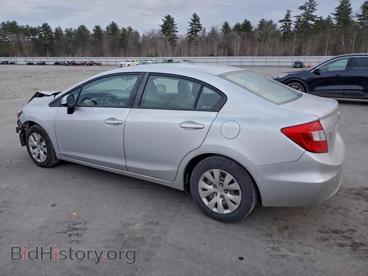 2012 HONDA CIVIC - VIN: 2HGFB2F54CH570975 - Фото 2
