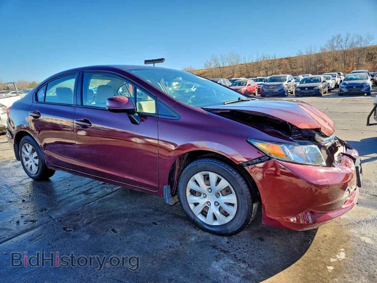 2012 HONDA CIVIC - VIN: 19XFB2F57CE070951 - Фото 4