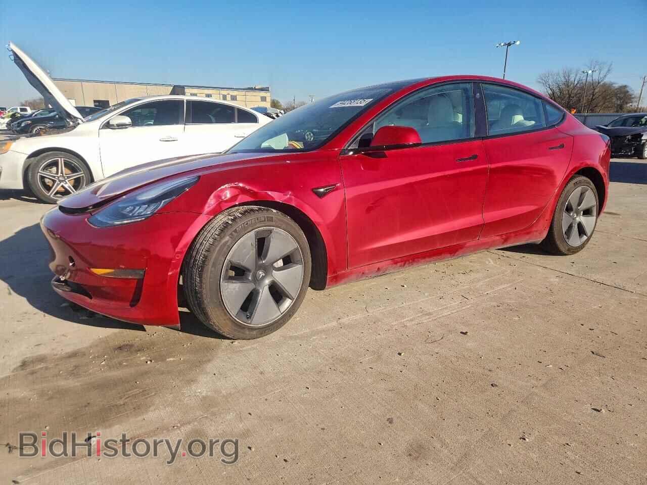 Photo 5YJ3E1EA4MF840599 - TESLA MODEL 3 2021