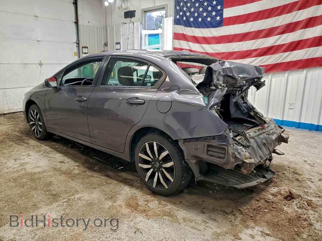 2015 HONDA CIVIC - VIN: 2HGFB2F93FH508393 - Фото 2