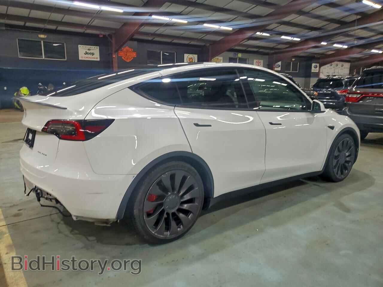 2020 TESLA MODEL Y - VIN: 5YJYGDEF3LF034393 - Фото 3