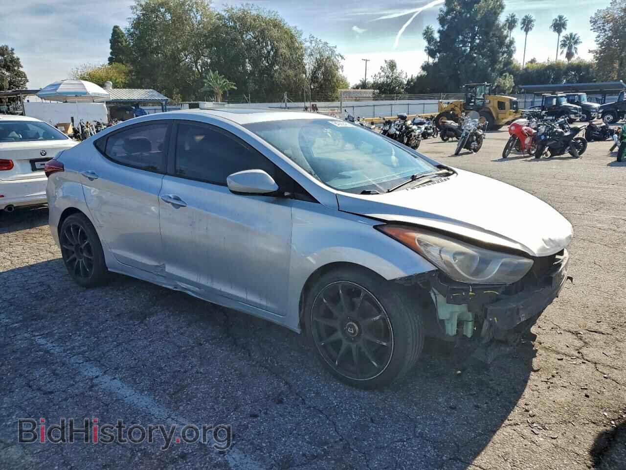 2012 HYUNDAI ELANTRA - VIN: KMHDH4AE2CU185771 - Фото 4