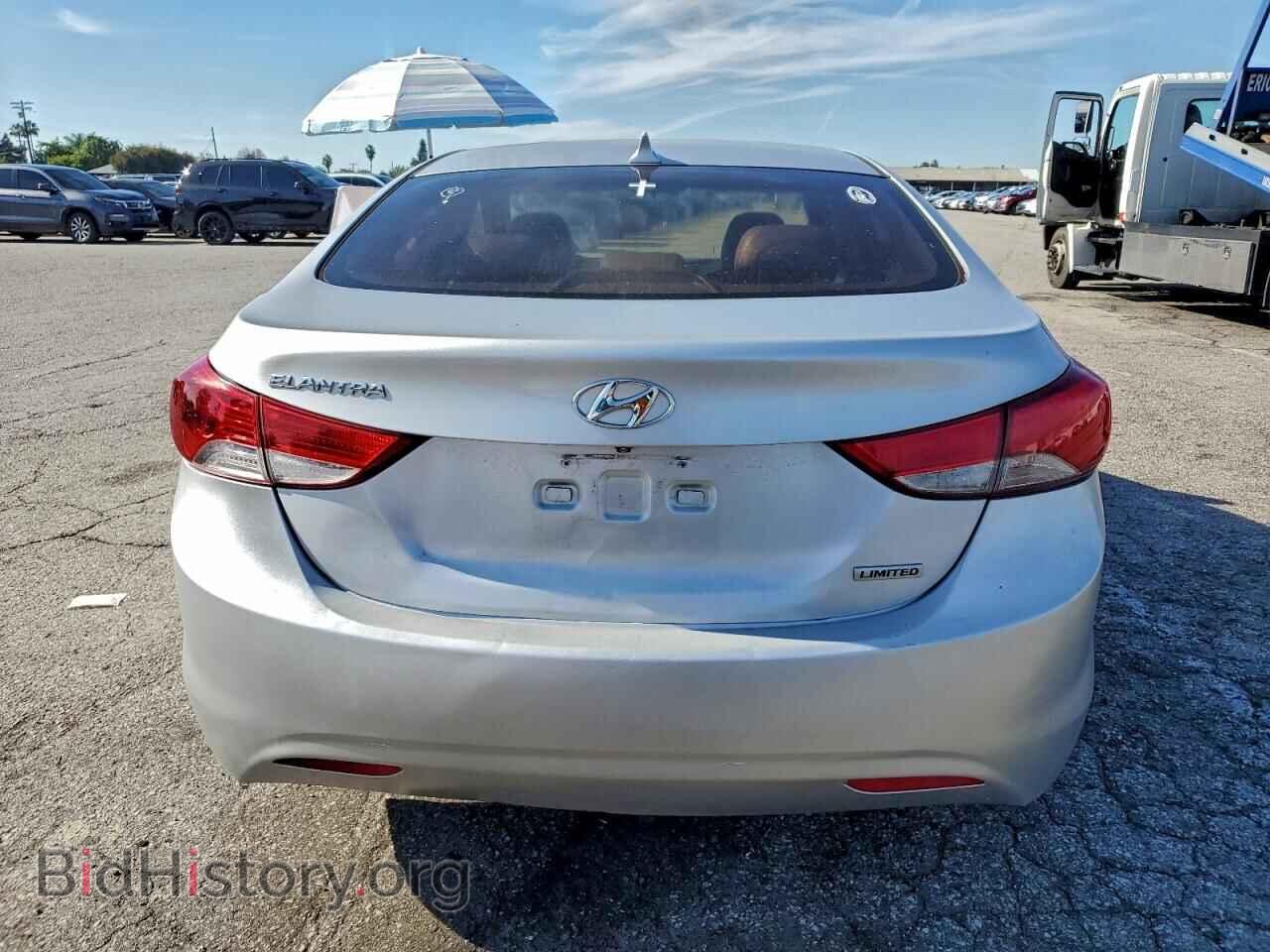 2012 HYUNDAI ELANTRA - VIN: KMHDH4AE2CU185771 - Фото 6