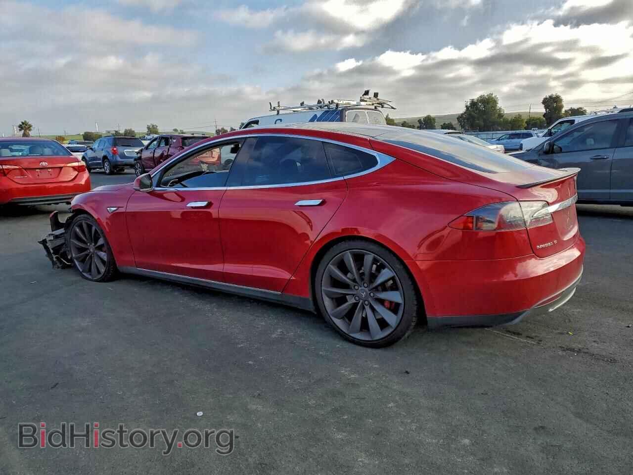 2014 TESLA MODEL S - VIN: 5YJSA1H1XEFP41256 - Photo 2