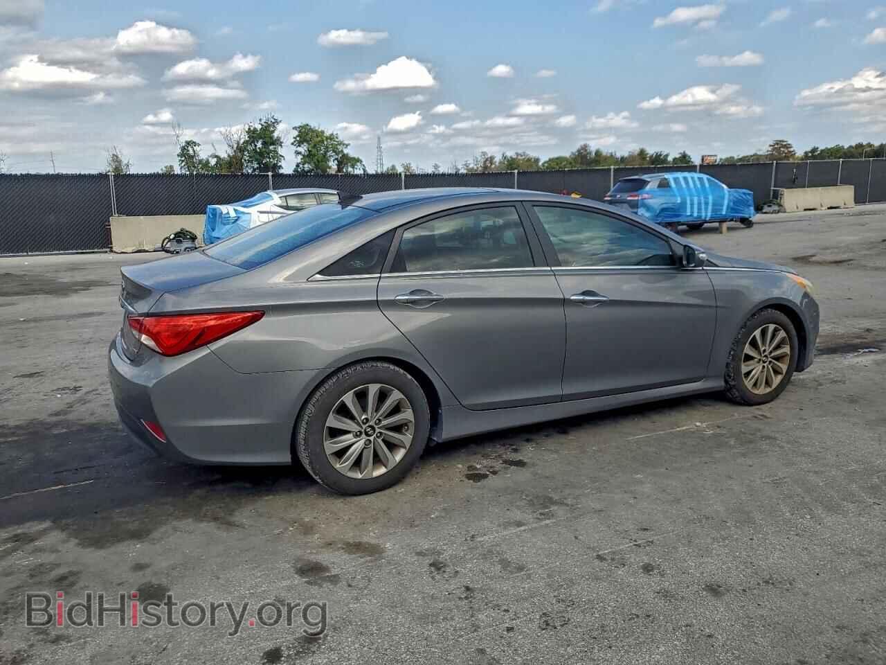2014 HYUNDAI SONATA - VIN: 5NPEC4AC0EH830257 - Фото 3