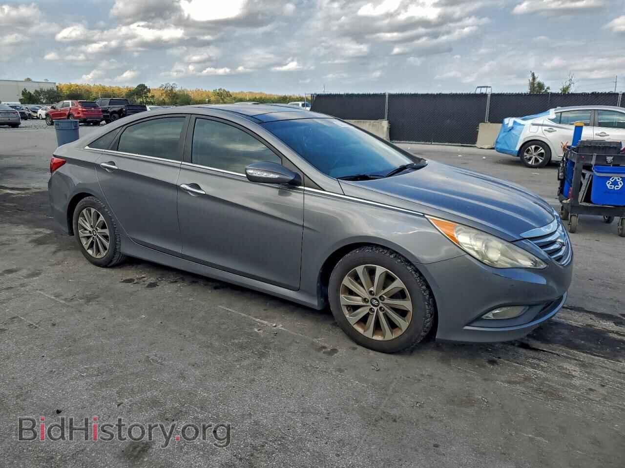 2014 HYUNDAI SONATA - VIN: 5NPEC4AC0EH830257 - Фото 4
