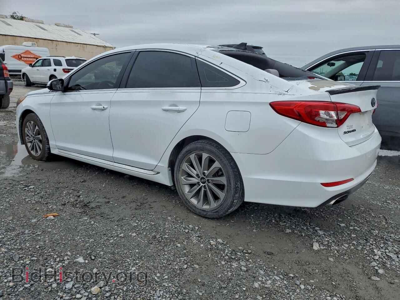 2017 HYUNDAI SONATA - VIN: 5NPE34AF3HH566708 - Фото 2