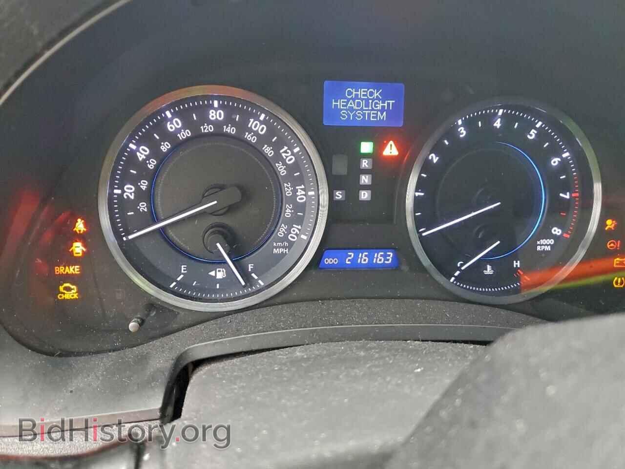 2011 LEXUS IS - VIN: JTHBF5C25B5141202 - Photo 9