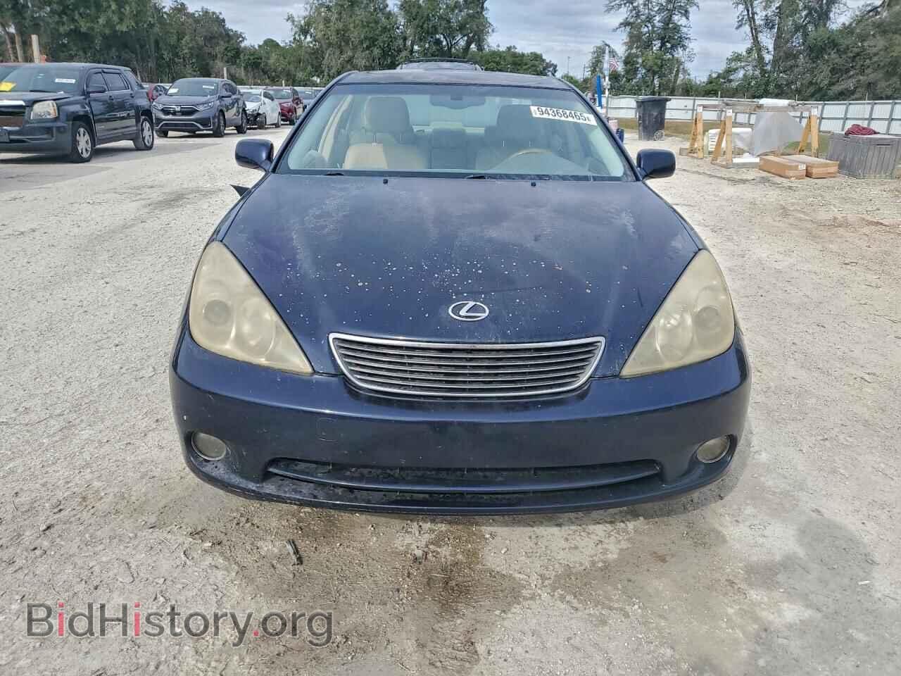 2005 LEXUS ES330 - VIN: JTHBA30G655099632 - Фото 5
