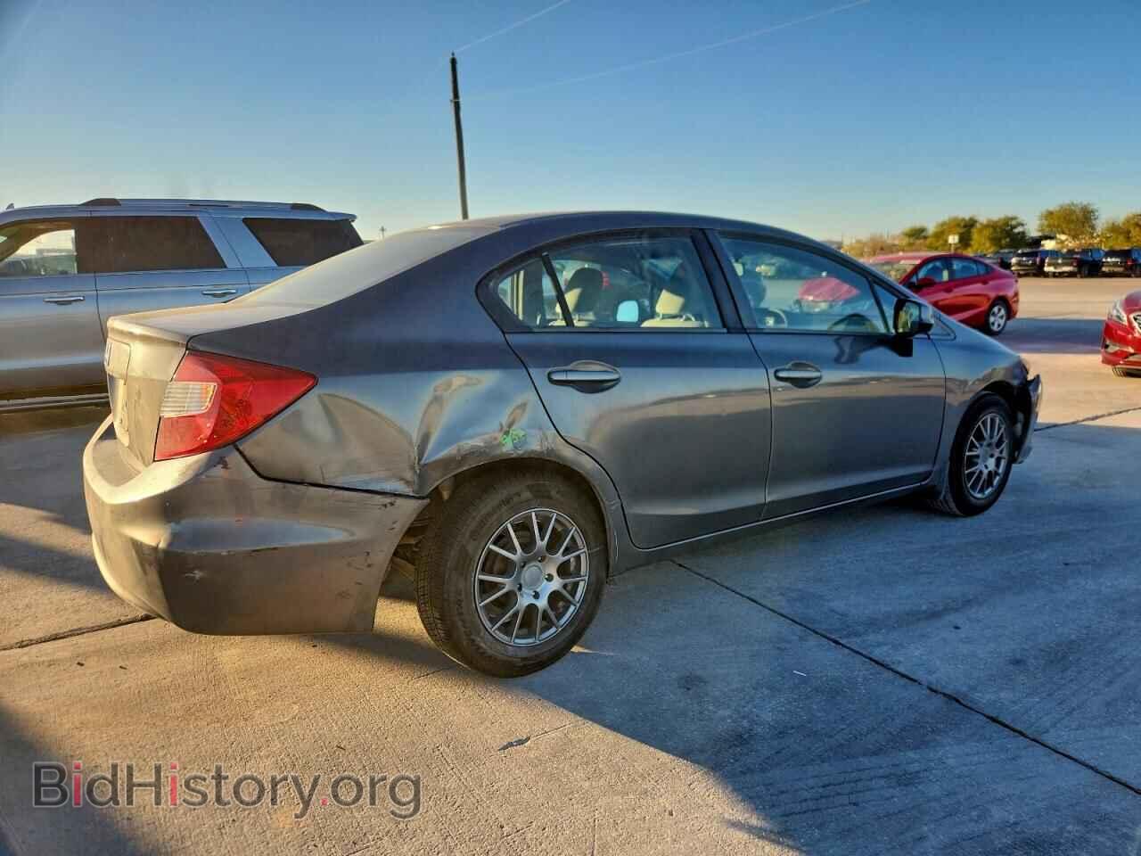 2012 HONDA CIVIC - VIN: 2HGFB2F51CH570352 - Фото 3