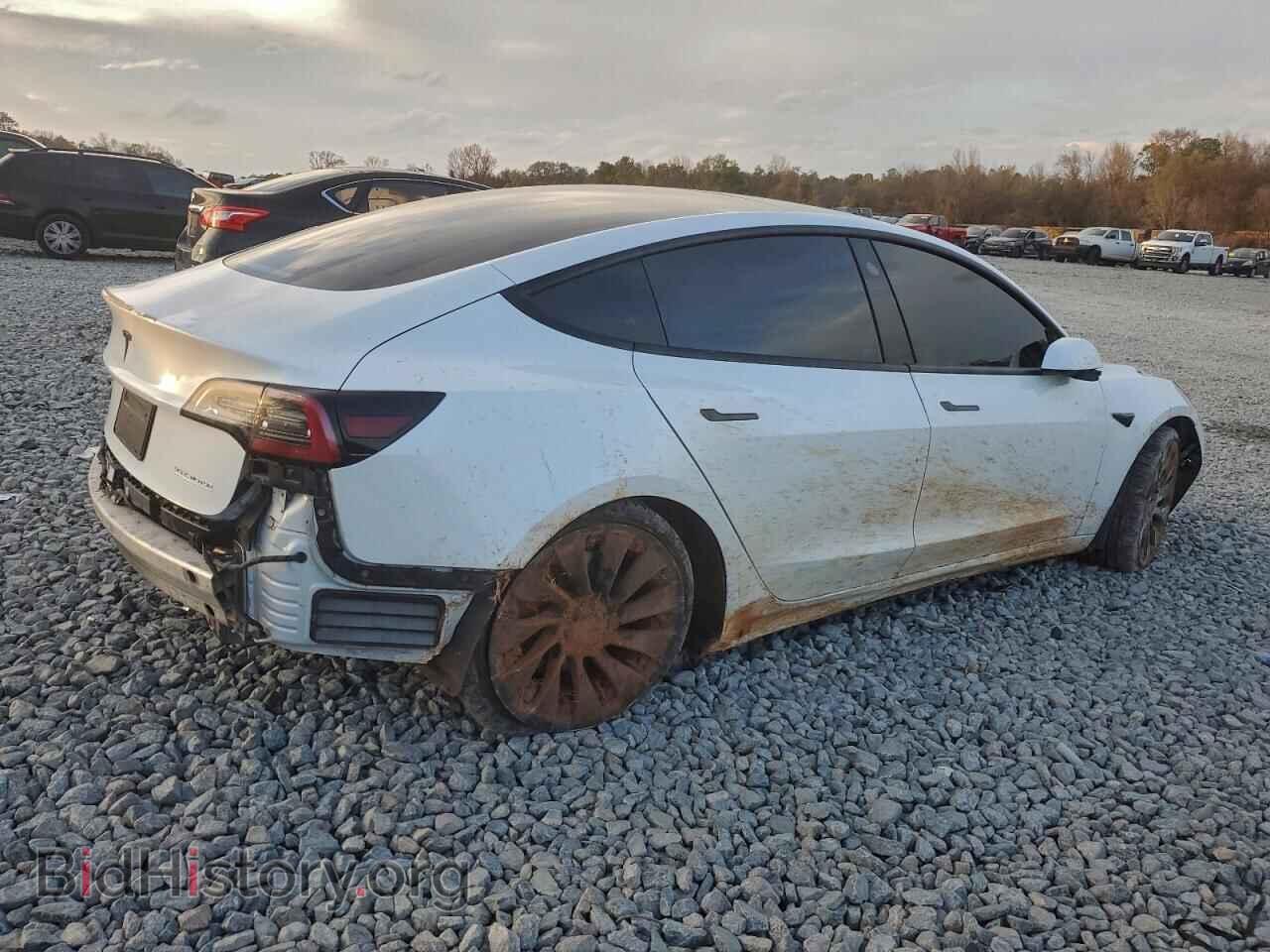 2021 TESLA MODEL 3 - VIN: 5YJ3E1EC2MF849741 - Фото 3