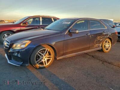 2014 Mercedes-Benz E-CLASS 350, blue — VIN WDDHF5KB4EA998416, Copart