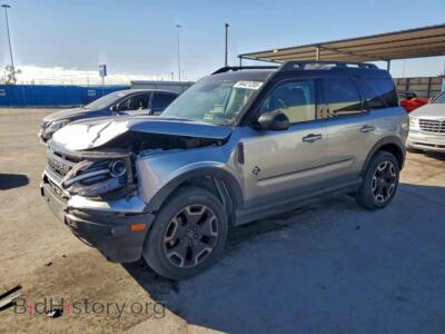 2022 Ford BRONCO Outer Banks, серебристый — VIN 3FMCR9C69NRD97332, Copart