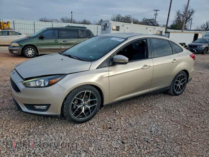 2017 Ford FOCUS SEL (VIN 1FADP3H20HL210490) — фото 1 из 12, Copart, повреждение: задняя часть