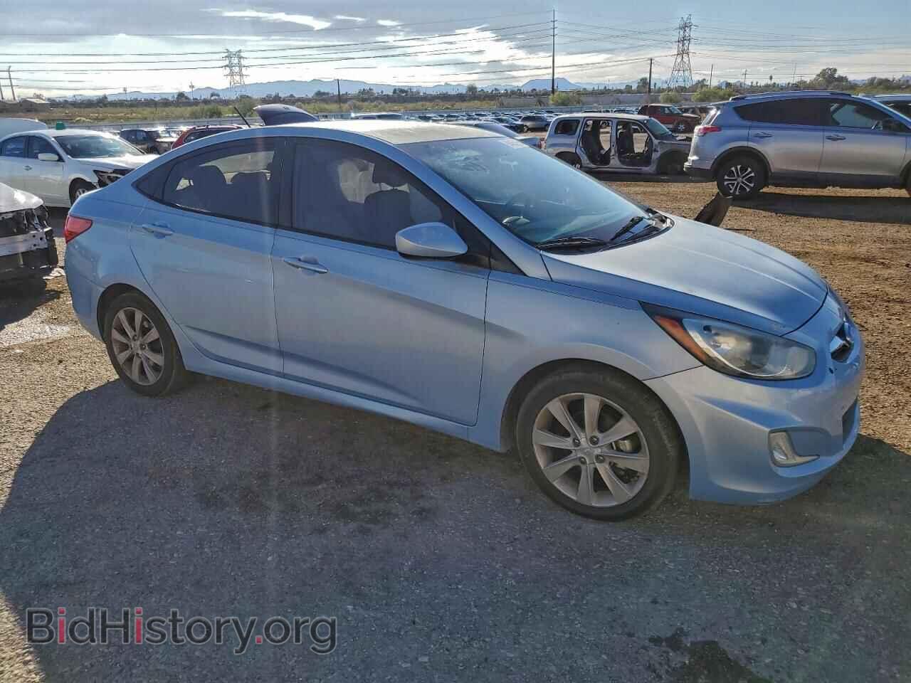 2012 HYUNDAI ACCENT - VIN: KMHCU4AE0CU271183 - Фото 4