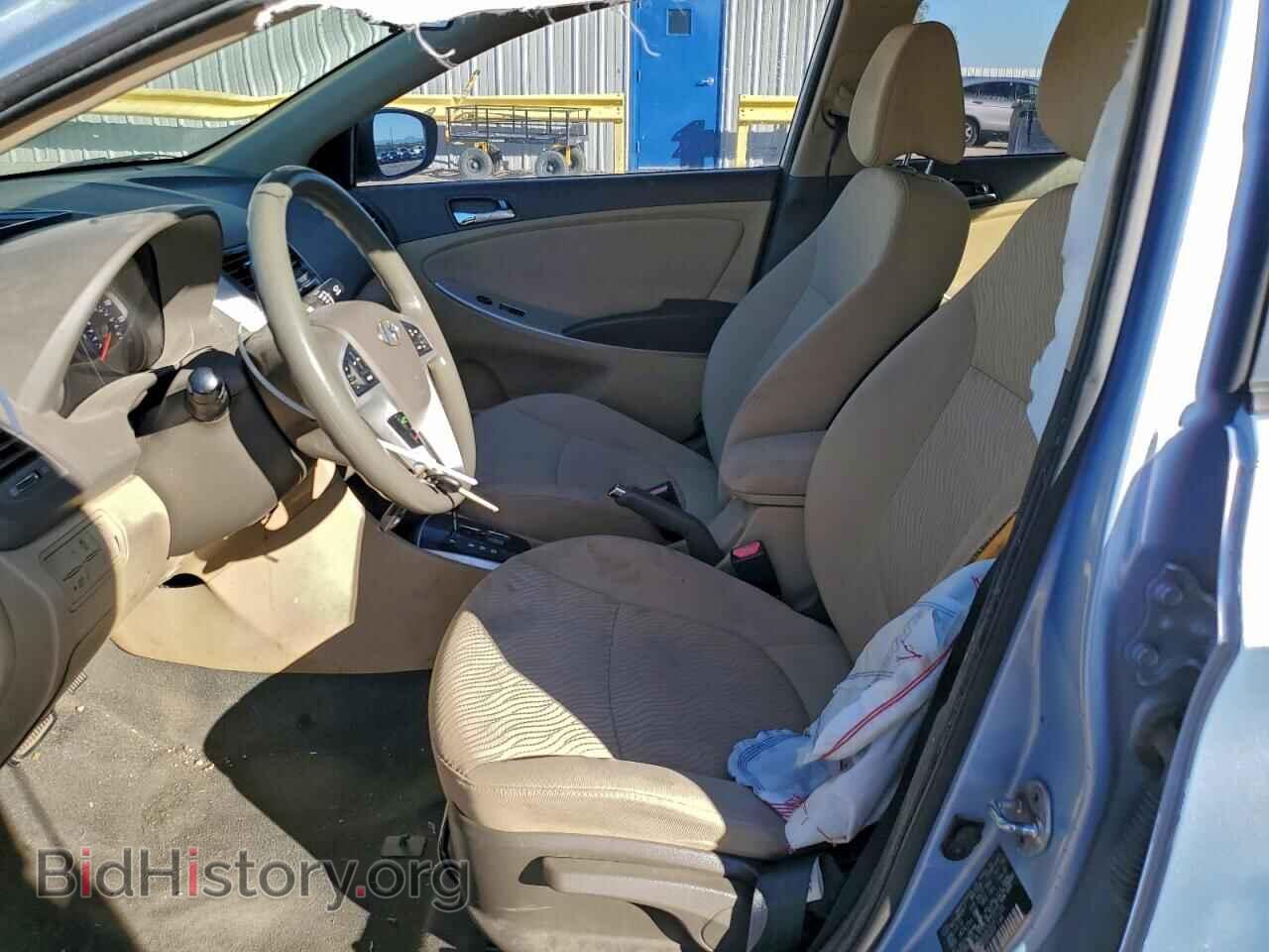 2012 HYUNDAI ACCENT - VIN: KMHCU4AE0CU271183 - Фото 7