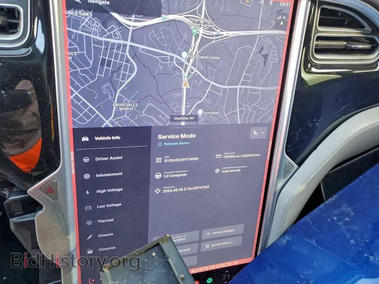 2015 TESLA MODEL S - VIN: 5YJSA1E21FF114881 - Photo 9