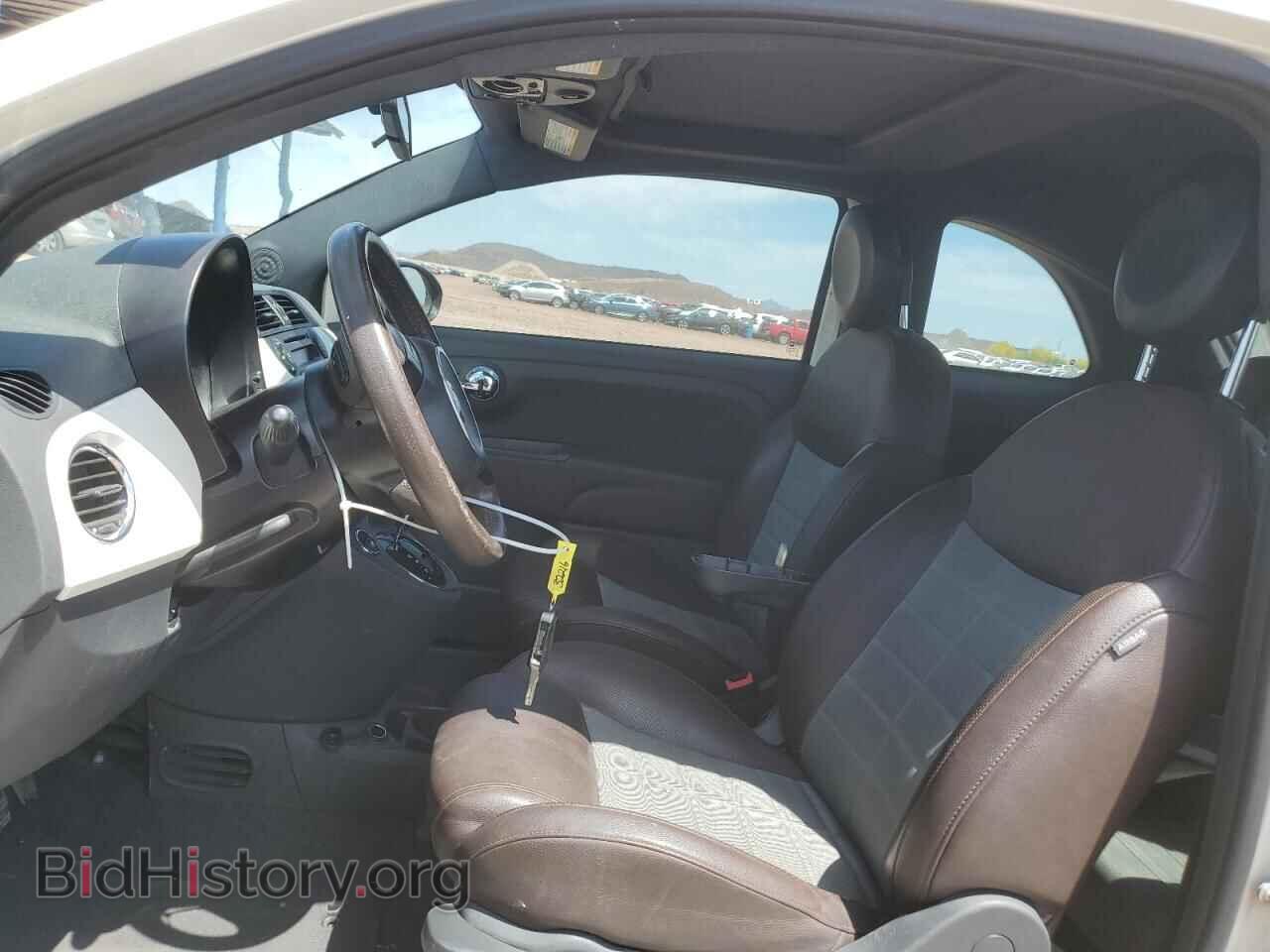 2012 FIAT 500 - VIN: 3C3CFFBR8CT127830 - Фото 7