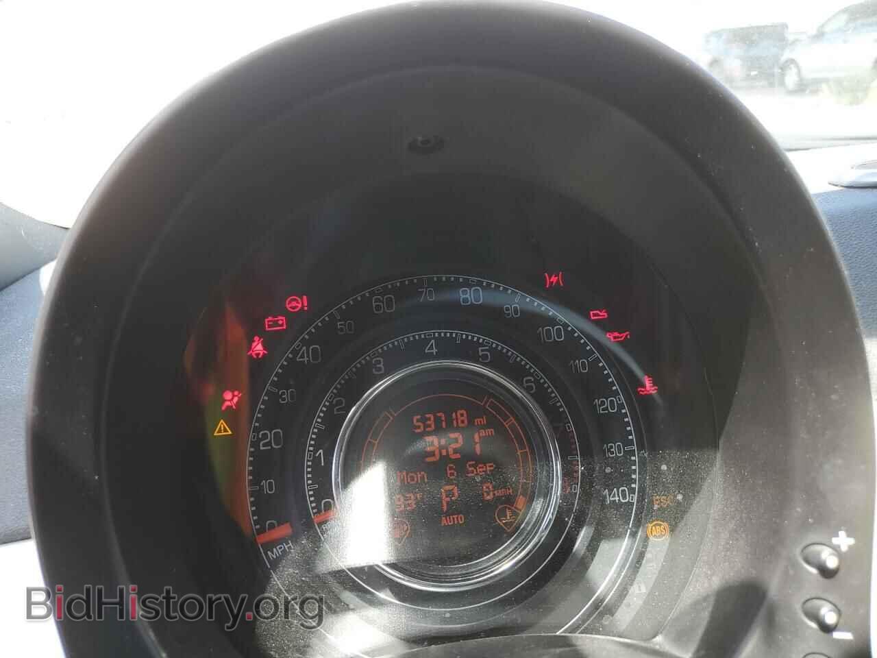 2012 FIAT 500 - VIN: 3C3CFFBR8CT127830 - Фото 9
