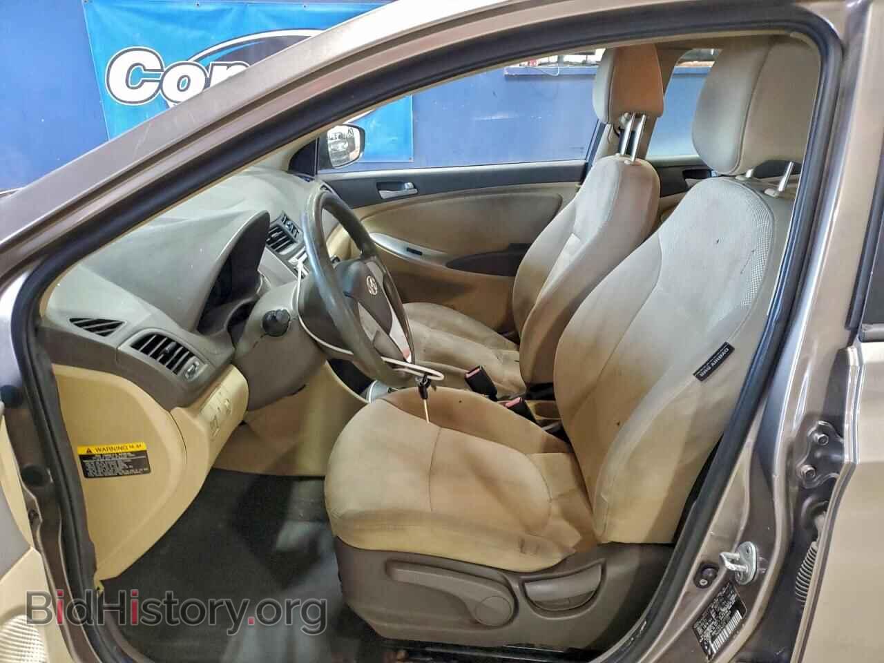 2012 HYUNDAI ACCENT - VIN: KMHCT4AEXCU200849 - Фото 7