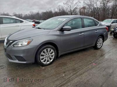 2017 Nissan SENTRA S, серый — VIN 3N1AB7AP2HL706603, Copart