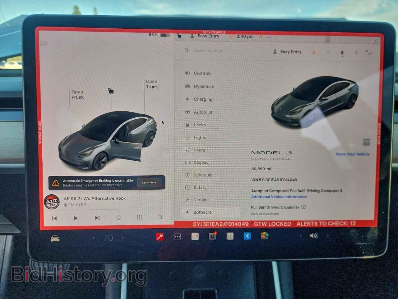 2018 TESLA MODEL 3 - VIN: 5YJ3E1EA9JF014049 - Photo 9