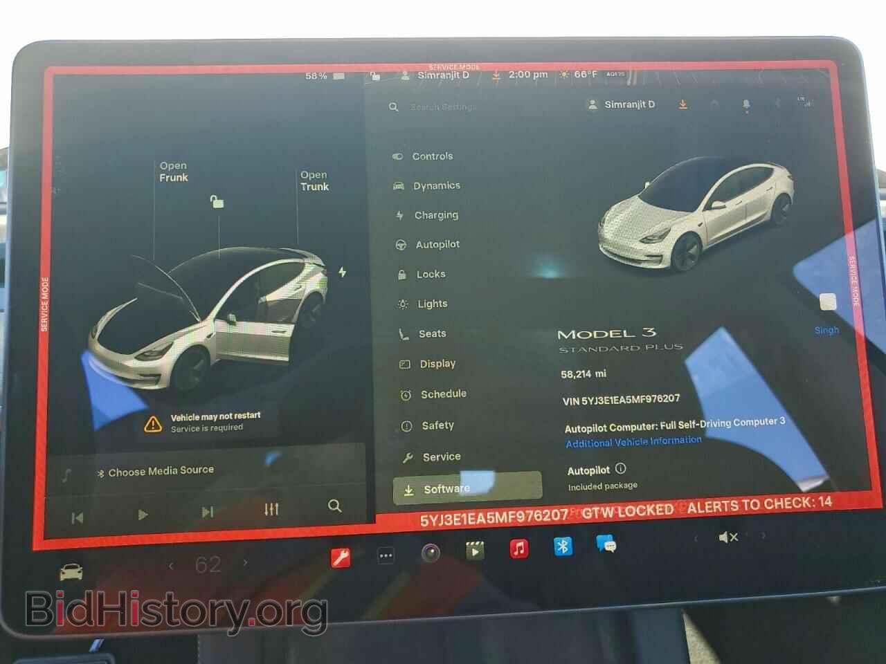 2021 TESLA MODEL 3 - VIN: 5YJ3E1EA5MF976207 - Photo 9