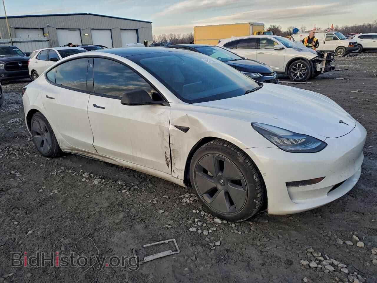 2021 TESLA MODEL 3 - VIN: 5YJ3E1EA1MF853665 - Фото 4