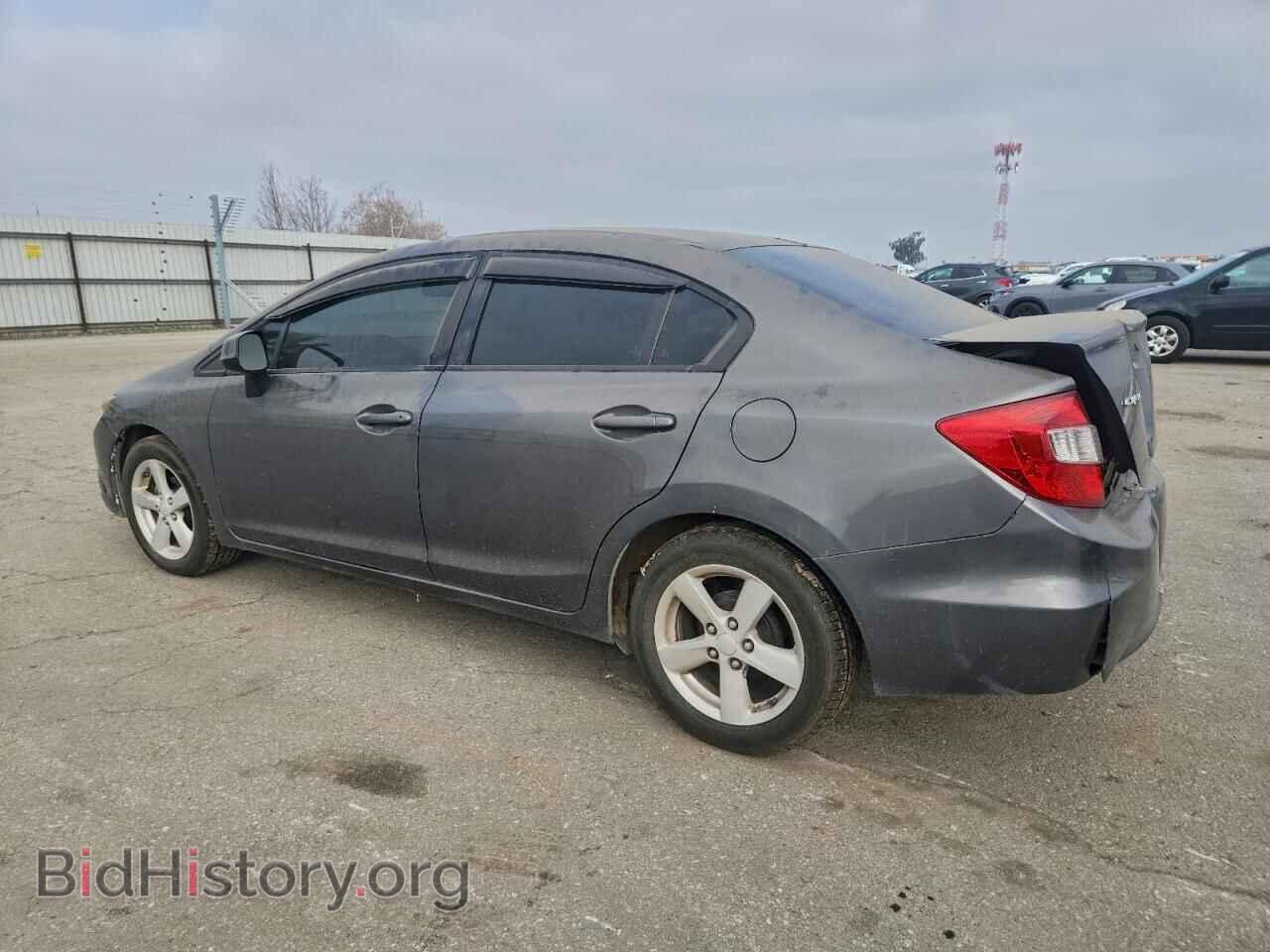 2012 HONDA CIVIC - VIN: 2HGFB2F55CH606639 - Фото 2