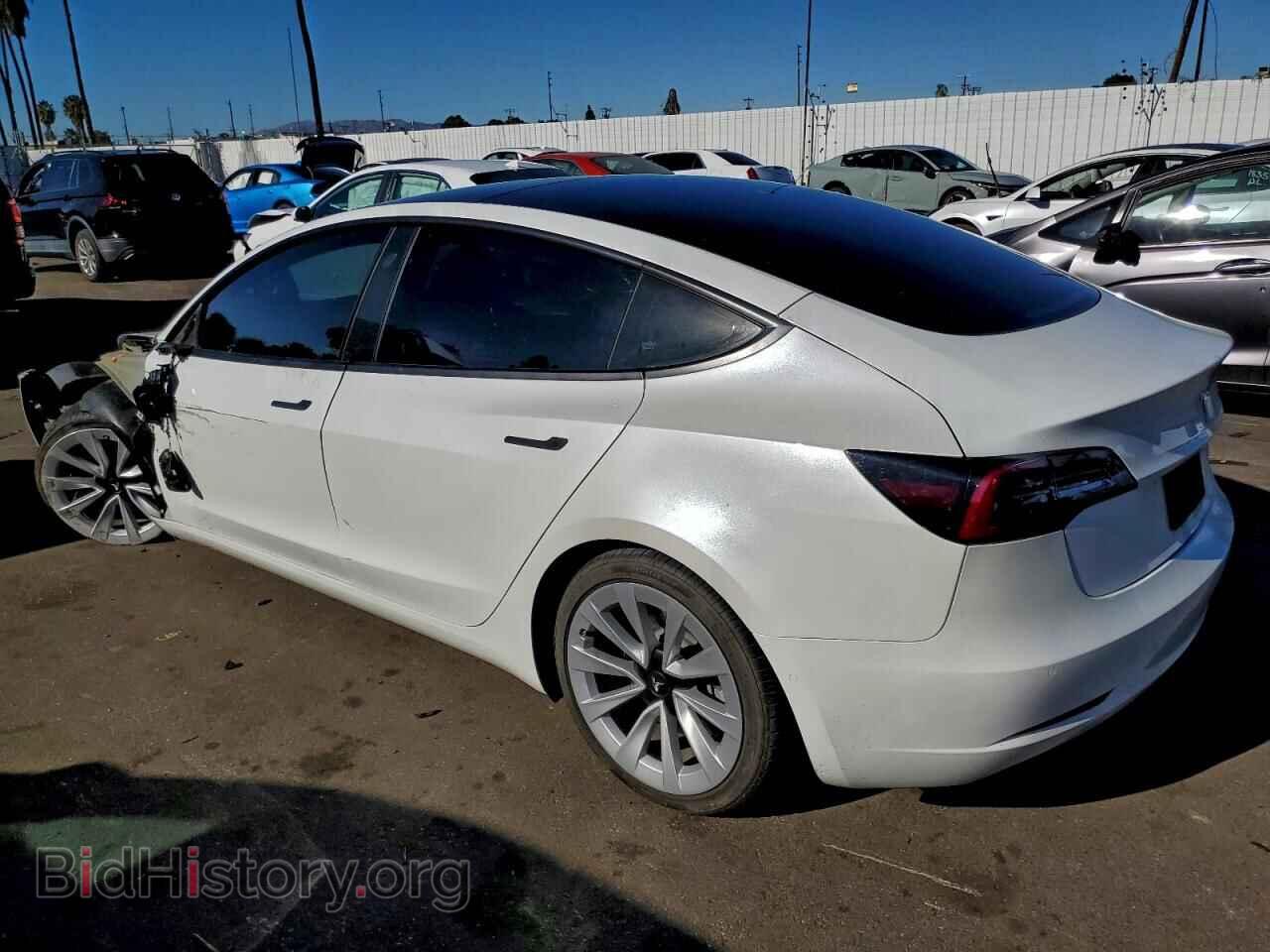 2022 TESLA MODEL 3 - VIN: 5YJ3E1EA0NF298015 - Фото 2