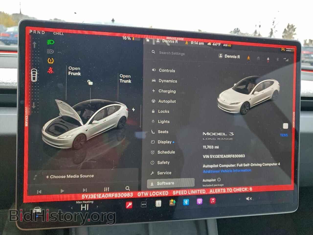 2024 TESLA MODEL 3 - VIN: 5YJ3E1EA0RF830983 - Фото 9
