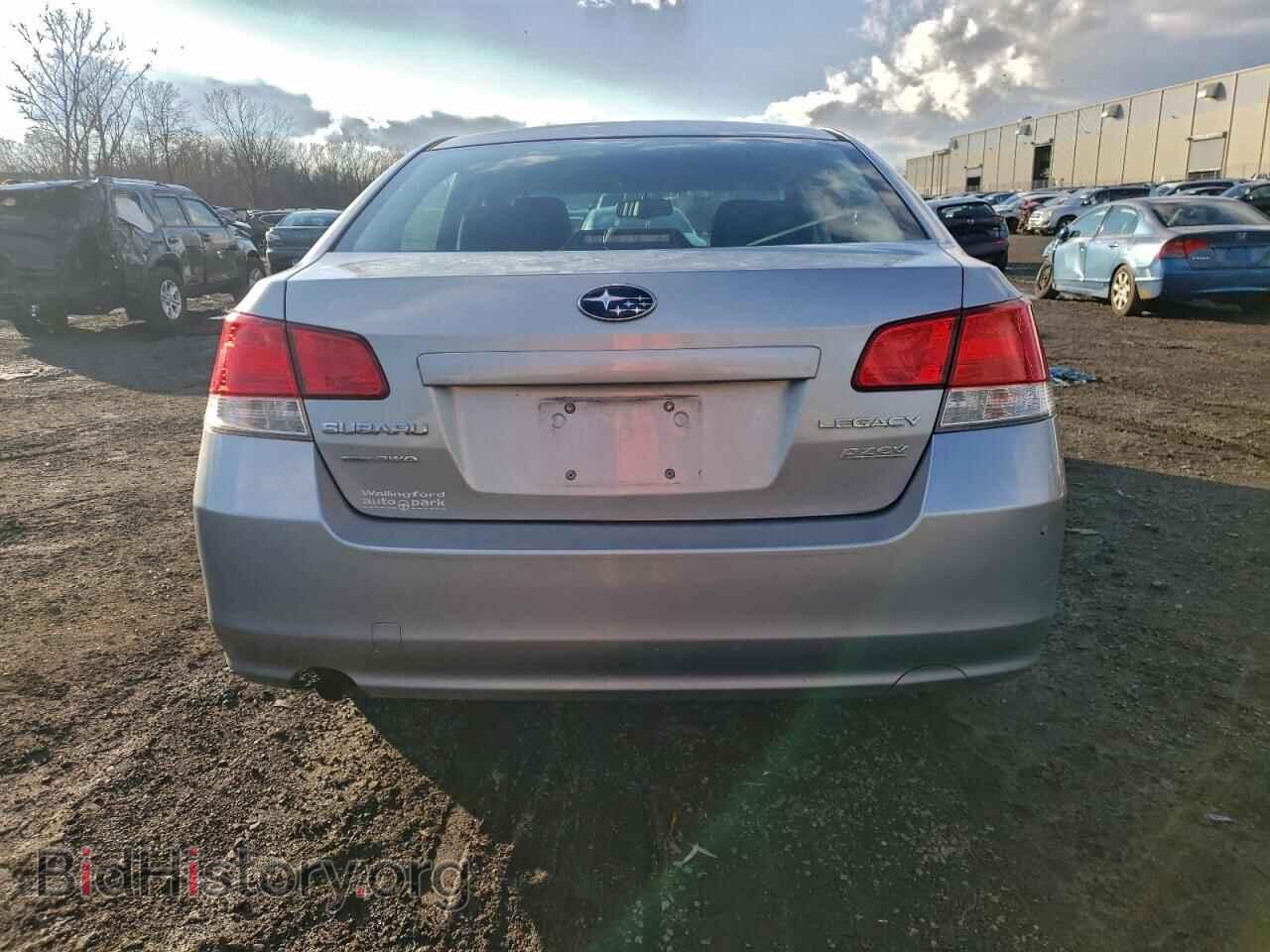 2012 SUBARU LEGACY - VIN: 4S3BMBA65C3010747 - Фото 6