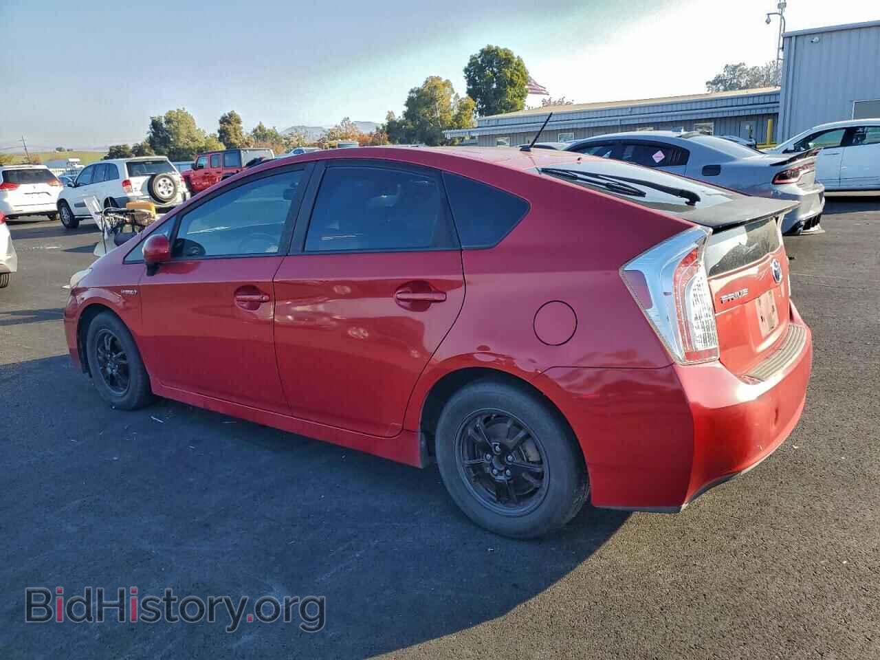 2014 TOYOTA PRIUS - VIN: JTDKN3DU6E1784632 - Фото 2