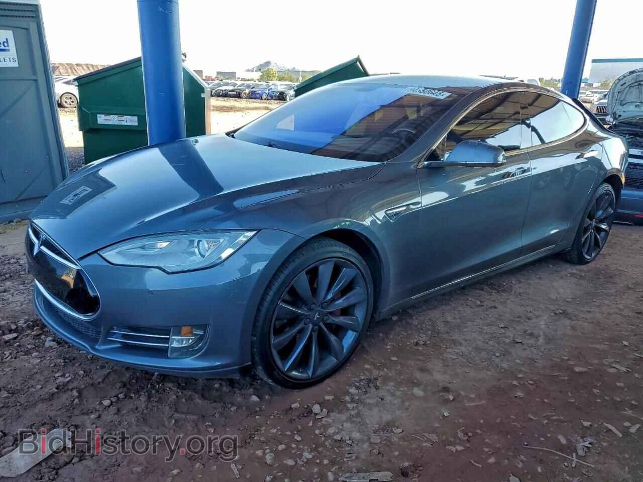 Photo 5YJSA1H19EFP37876 - TESLA MODEL S 2014