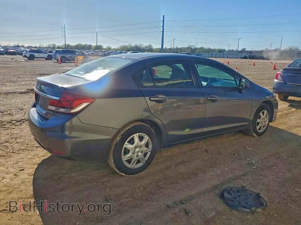 2013 HONDA CIVIC - VIN: 2HGFB2F51DH531570 - Фото 3