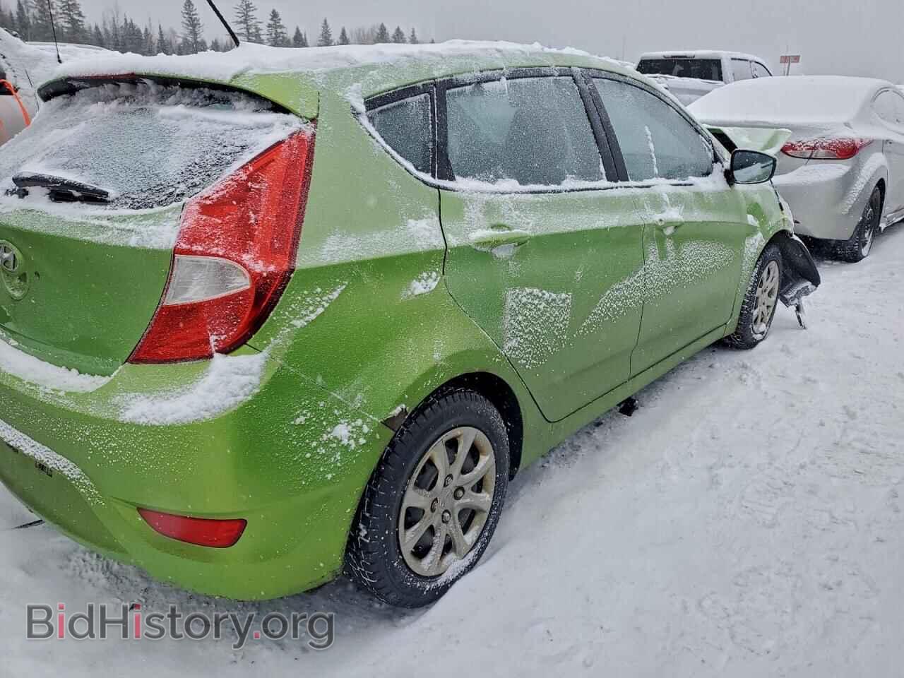 2014 HYUNDAI ACCENT - VIN: KMHCT5AE0EU163285 - Фото 3