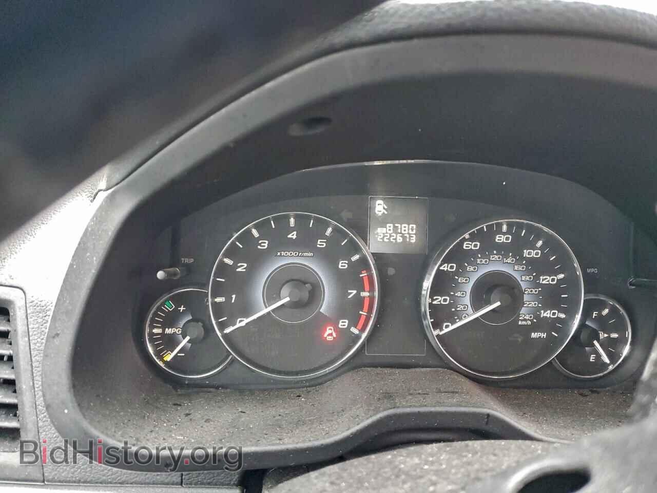 2010 SUBARU OUTBACK - VIN: 4S4BRBCC4A3368645 - Фото 9