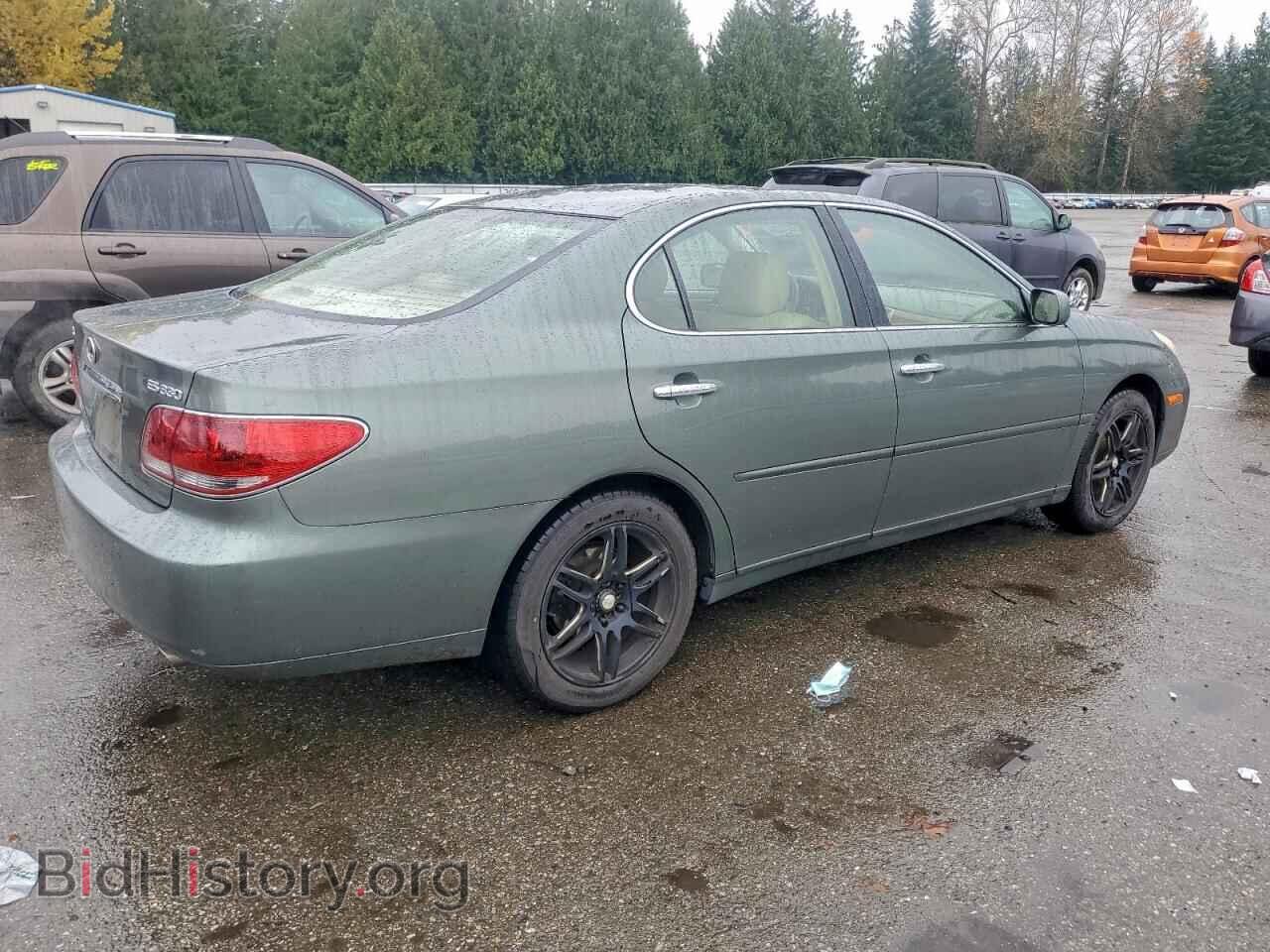 2005 LEXUS ES330 - VIN: JTHBA30G955092027 - Фото 3