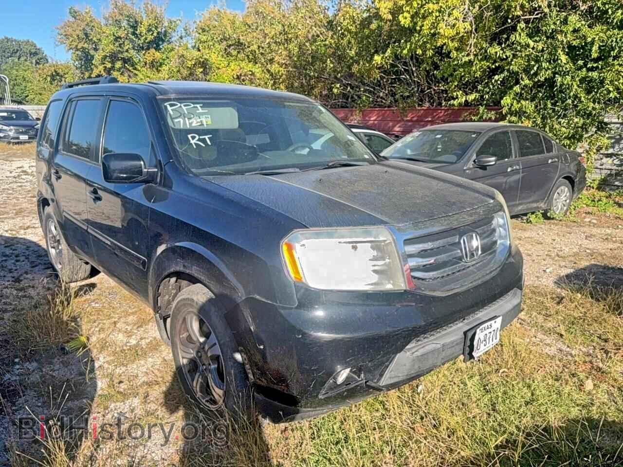 Фотография 5FNYF4H36FB034896 - HONDA PILOT 2015
