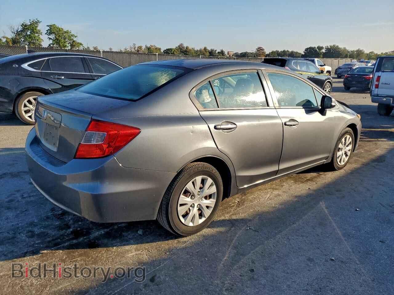 2012 HONDA CIVIC - VIN: 19XFB2F53CE062412 - Фото 3