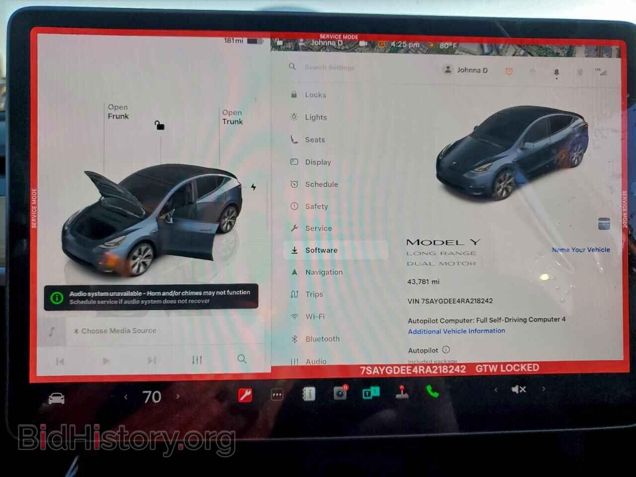 2024 TESLA MODEL Y - VIN: 7SAYGDEE4RA218242 - Фото 9