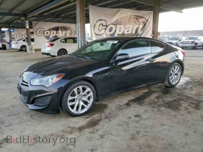 2013 Hyundai GENESIS 2.0T, черный — VIN KMHHT6KD8DU107014, Copart