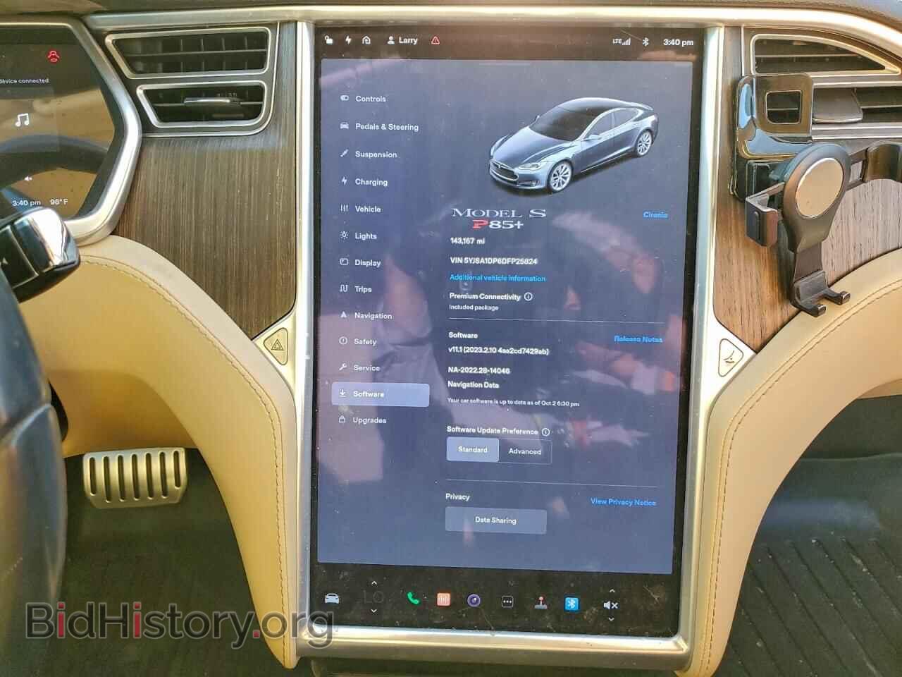 2013 TESLA MODEL S - VIN: 5YJSA1DP6DFP25824 - Photo 9