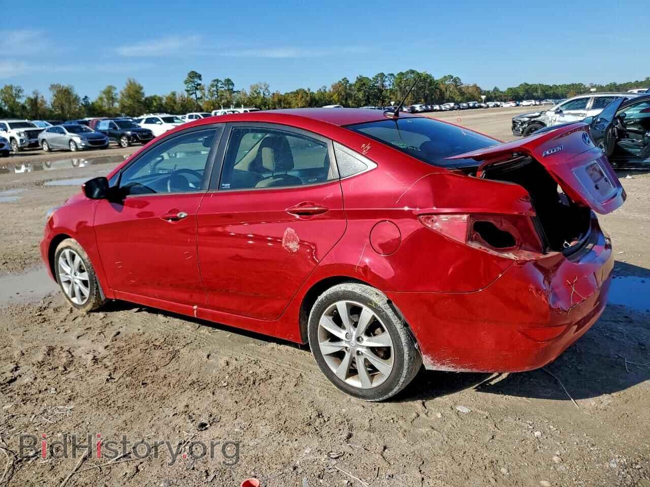 2012 HYUNDAI ACCENT - VIN: KMHCU4AE7CU237449 - Фото 2