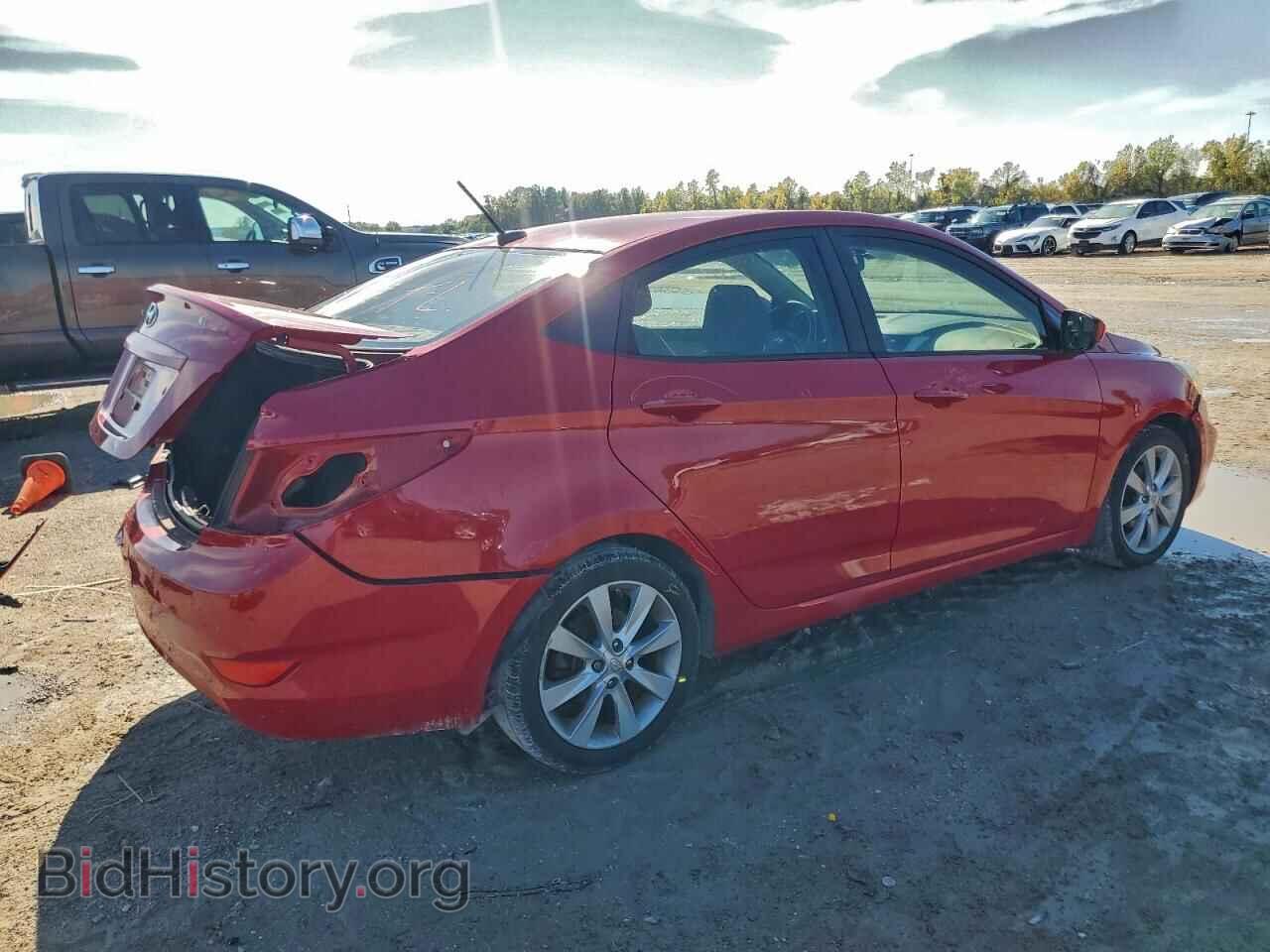 2012 HYUNDAI ACCENT - VIN: KMHCU4AE7CU237449 - Фото 3