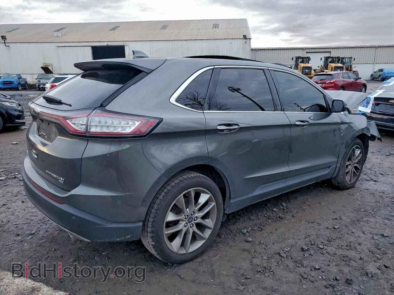 2015 FORD EDGE - VIN: 2FMTK4K8XFBB96128 - Фото 3